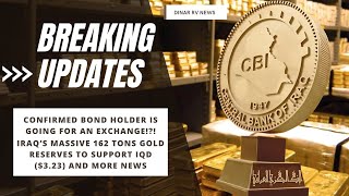 🔴Huge News! Bond Holder Confirmed Exchanging🚩We Are Next to GO!?🤔Dinar RV Updates [IQD Value News]