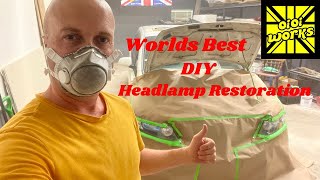 WORLD’s BEST DIY Headlight RESTORATION! 🤩 On my JDM Honda Odyssey RB1