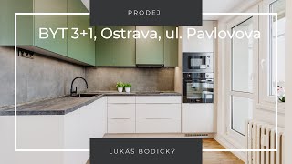 Prodej bytu 3+1, Ostrava-Zábřeh, Pavlovova, videoprohlídka Lukáš Bodický, realitní makléř Ostrava