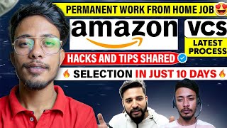 🔥AMAZON WORK FROM HOME JOB🔥 | TOP STRATEGIES TO CLEAR TEST | 🔴AMAZONIAN + YOUTUBER @Arhaankaifi