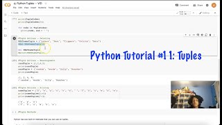 Python Tutorial: #11 - Tuples