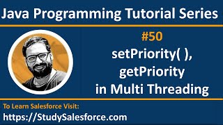 50 Java | How to apply priorities using setPriority and getPriority in multithreading in java