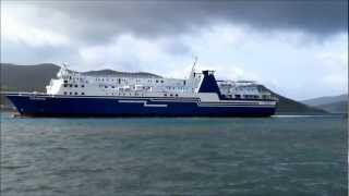 Panorama Arrival At Port Of Marmari