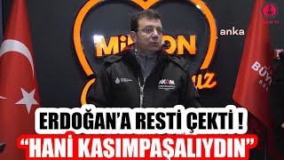 İmamoğlu cezalar için Erdoğan'a resti çekti ! \