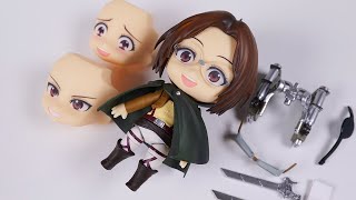 [ASMR UNBOXING] Nendoroid Hange Zoe (Attack on Titan) figure