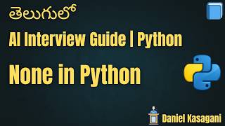 10. None in Python | AI Interview Guide | Python