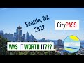 Seattle CITY Pass Is it worth it? City Tour, Salmon Ladder, Seattle Ferry