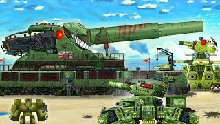 МЫ МОНСТРЫ Объединимся против Доры! Возрождение КВ-44 - Мультики про танки
