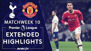 Tottenham Hotspur v. Manchester United | PREMIER LEAGUE HIGHLIGHTS | 10/30/2021 | NBC Sports