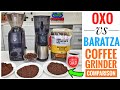 OXO vs Baratza Conical Burr Coffee Grinder Comparison