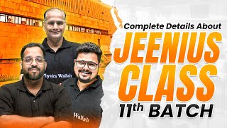 All About JEENIUS Class 11th \u0026 12th Batch 🔥