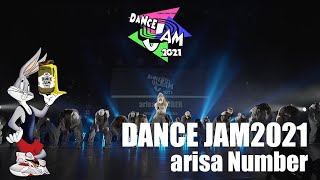 DANCE JAM2021 | arisa NUMBER | Frontrow Digest | #dancejam