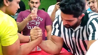 Akash Kumar | WRIST HUNTER | Arm Wrestling Practice With Aabhas Rana Sanjay Deshwal Yuvraj | 💪