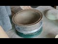 핸드메이드 도자기 엔틱 샐러드볼 만들기 how to make a ceramic antique salad bowl