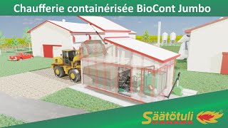 Chaufferie biomasse containérisée BioCont Jumbo