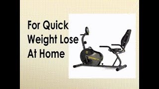 Marcy Magnetic Recumbent Exercise Bike NS 716R Review