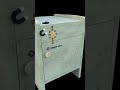 diy secret safe double lock