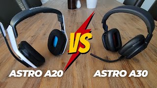 Logitech ASTRO A20 vs A30 - Which one should you buy?