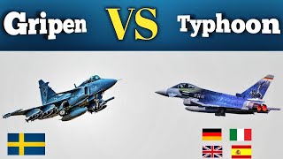 Saab JAS-39 Gripen vs Eurofighter Typhoon - Which would win?