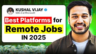 Unique Remote Jobs Websites 2025 | How to get remote jobs ?