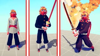 EVOLUTION OF RENGOKU KYOJURO ( DEMON SLAYER ) | TABS - Totally Accurate Battle Simulator