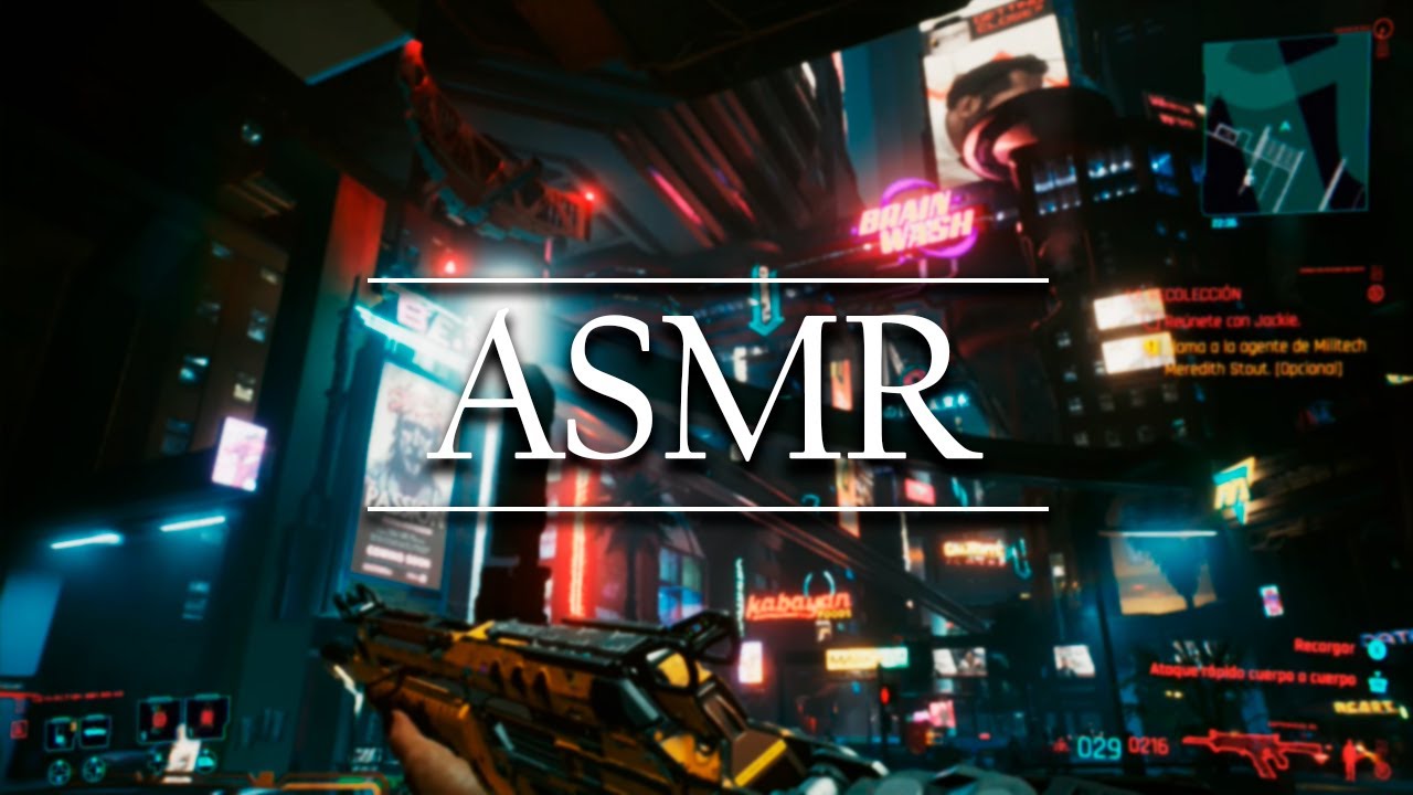 CYBERPUNK 2077 ASMR - Paseo Por Night City! 🎮 - YouTube