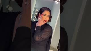 شيرين قبل صعودها على المسرح من حفل تكريم الموسيقار محمد الموجي في الرياض ❤️ #شيرين