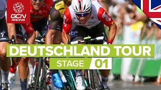 Deutschland Tour 2019 Stage 1 Highlights: Hannover - Halberstadt | GCN Racing