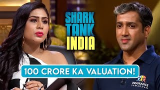 100 करोड़ ka Valuation!!! | Shark Tank India | Insurance Samadhan | Full Pitch