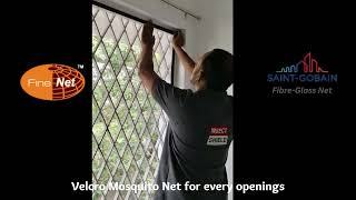 Velcro Mosquito Net for every openings