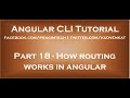 How routing works in angular