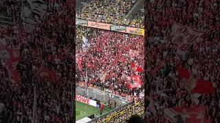 Union Berlin Ultras in Dortmund #football #bundesliga #bvb