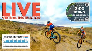 FREE Mountain Bike Spin Video . 15 Grand Race Course Virtual Instructor With Alexis 