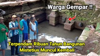 Gempar !! Terpendam Ribuan Tahun Bangunan Mistetius Muncul Kembali, Pantesan Warga Ramai2 Melihatnya