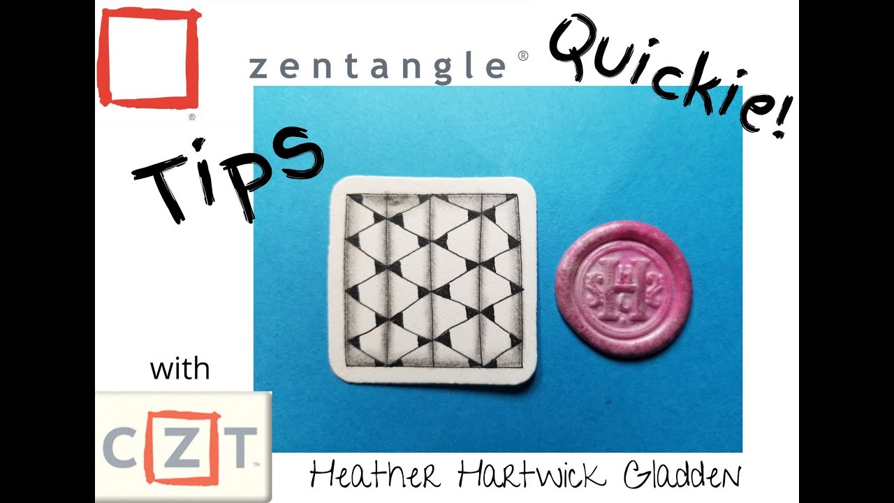 Tips Zentangle Quickie Youtube
