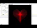 Amazing Red Heart Pattern Using Python Turtle Graphics - Watch it😍@codingwithnoman#python #turtle