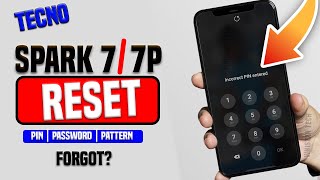 Tecno Spark 7 Pattern Reset Password Unlock | Tecno Spark 7P Hard Reset Tecno Spark 7Pro Hard Reset