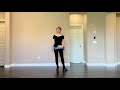 Bachata conmigo - line dance tutorial