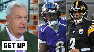 GET UP| Rex Ryan predicts Ravens vs Steelers in Wild-Card Playoffs: Lamar Jackson or Russell Wilson?