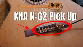 KNA NG-2  Piezo Pick-Up | Sound Demo (IN UNDER 2 MINUTES)