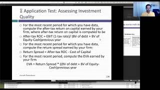 Session 13: Earnings to Cash flows to Incremental Cash Flows