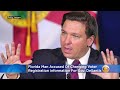 Florida Man Anthony Guevara Accused Of Changing Voter Registration Information For Gov. Ron DeSantis