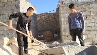 How to make kitchen shelves: the art of young nomadic hands