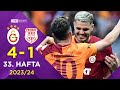 Galatasaray (4-1) Siltaş Yapı Pendikspor | 33. Hafta - Trendyol Süper Lig 2023/2024