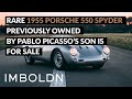 Rare 1955 Porsche 550 Spyder Previously Owned By Pablo Picasso’s Son Is For Sale