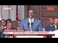 President Ruto: I did promise the country that there will be no extrajudicial killings