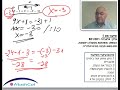 אתר mathcal.co.il משוואות ממעלה ראשונה בסיס. מתמטיקה 3 יחידות שאלון 801. התחילו ללמוד onlin