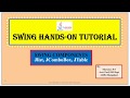 OOC - Module 05 - Swing components  JList JComboBox JTable with example Programs- PART- 5