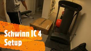 Schwinn IC4 Unboxing and Assembly