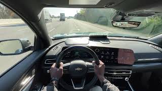 2025 Chevy Traverse High Country POV Test Drive FWD (Acceleration, Driving Impressions)